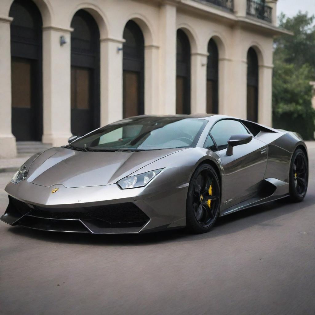 A thrilling fusion of a Lamborghini's aggressive styling and raw power with the aristocratic, elegant design of a Ferrari supercar.