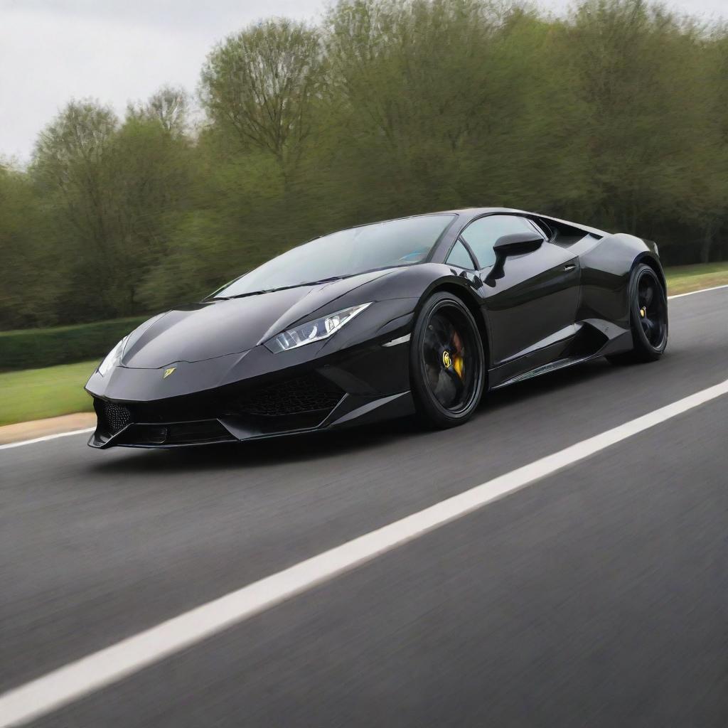 A thrilling fusion of a Lamborghini's aggressive styling and raw power with the aristocratic, elegant design of a Ferrari supercar.