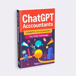 Create a book cover for 'ChatGPT for Accountants - The Unfair Advantage'