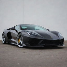 A powerful fusion of a Lamborghini's raw power and aggressive design with the smooth contours and classic grace of a Corvette.