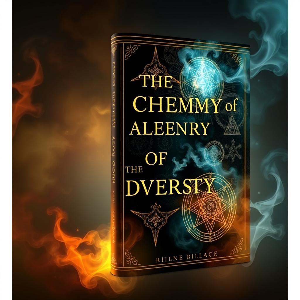 Create a realistic book cover for a book titled 'The Alchemy of Adversity'