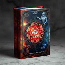 Create a realistic book cover for a book titled 'The Alchemy of Adversity'