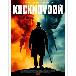 Create a film poster for the movie titled "Говновоз"