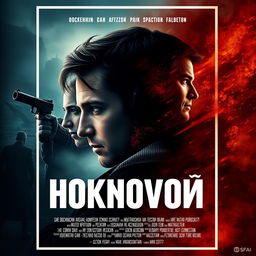 Create a film poster for the movie titled "Говновоз"