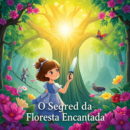 Criar uma capa vibrante com a Floresta Encantada