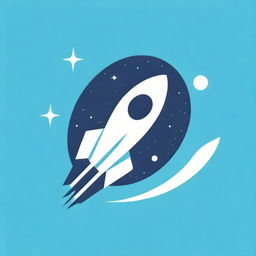 Velocity Ventures logo featuring a rocket launching into space, symbolizing ambition, progress, and the drive for success.