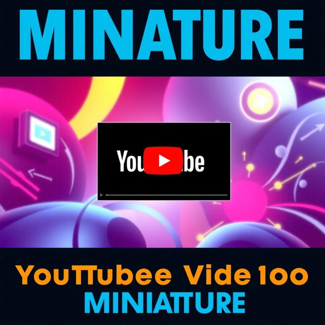 A vibrant and engaging miniature for a YouTube video, featuring eye-catching graphics and bold text