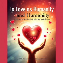 Create a book cover for 'In Love and Humanity: A Journey of Self-Knowledge that Transcends the Limits of Time'