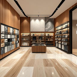 Create an elegant and sophisticated image of a commercial store named VEROTAL by Filgueira