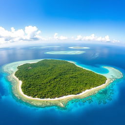 A breathtaking view of the Andaman and Nicobar Islands and Lakshadweep Islands