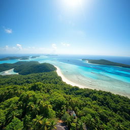 A breathtaking view of the Andaman and Nicobar Islands and Lakshadweep Islands