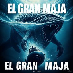 A movie poster for 'El Gran Maja' made by Uxxbex studios