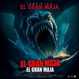 A movie poster for 'El Gran Maja' made by Uxxbex studios