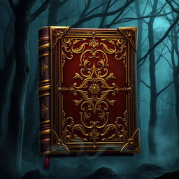 Create a detailed book cover featuring an intriguing design with a mysterious aura