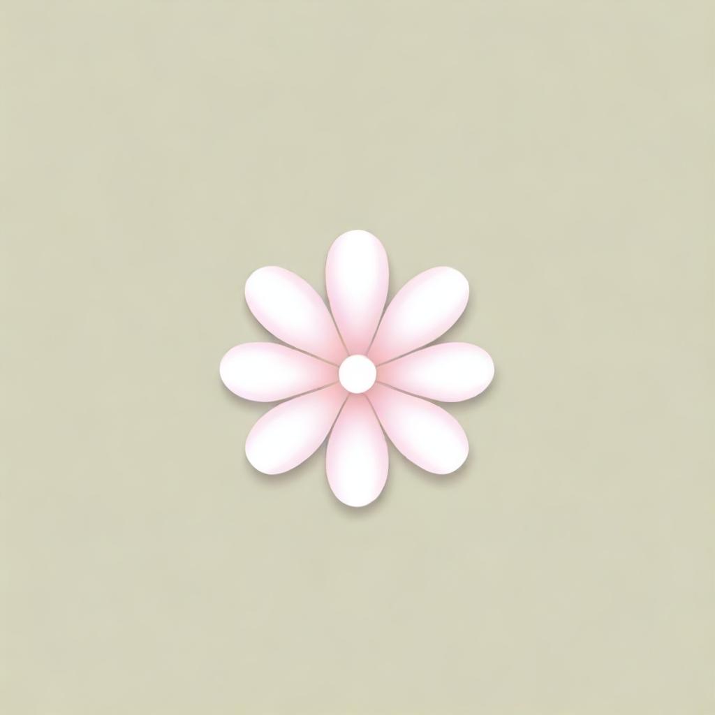 A logo for 'Blossom Beauty', a cosmetics and skincare company, featuring an elegant, blooming flower.