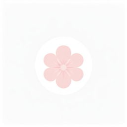 A logo for 'Blossom Beauty', a cosmetics and skincare company, featuring an elegant, blooming flower.