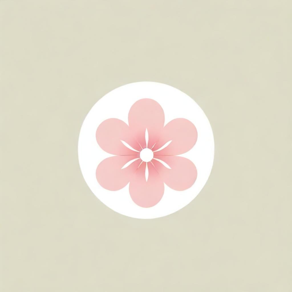 A logo for 'Blossom Beauty', a cosmetics and skincare company, featuring an elegant, blooming flower.