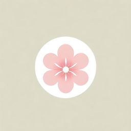 A logo for 'Blossom Beauty', a cosmetics and skincare company, featuring an elegant, blooming flower.