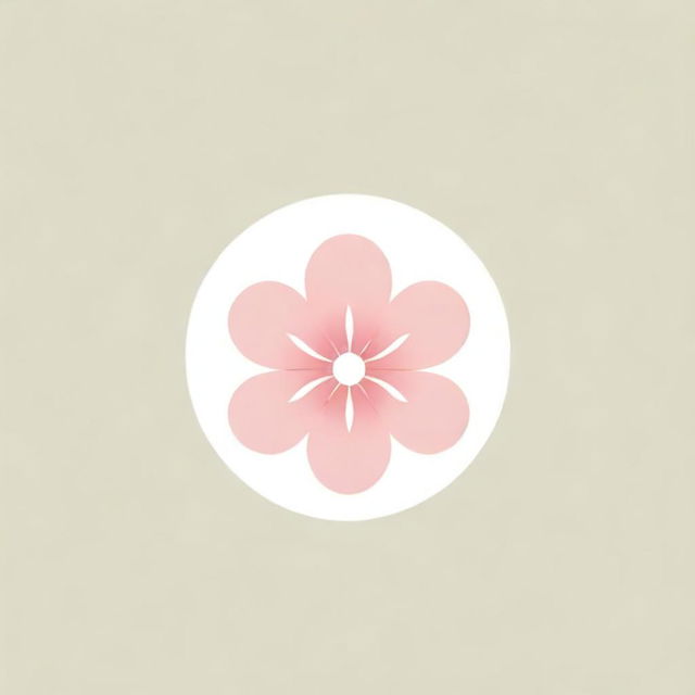 A logo for 'Blossom Beauty', a cosmetics and skincare company, featuring an elegant, blooming flower.