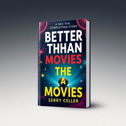 Create a book cover with the title 'Better Than the Movies'