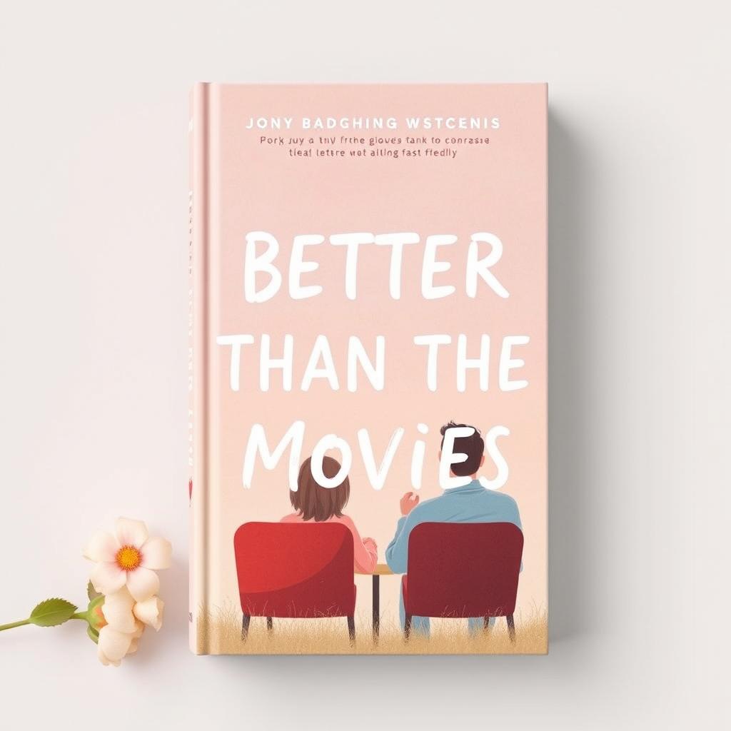 Create a book cover with the title 'Better Than the Movies'