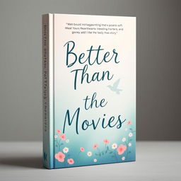 Create a book cover with the title 'Better Than the Movies'