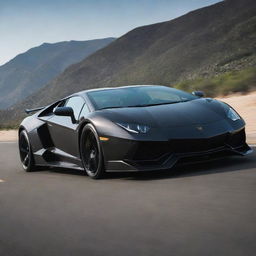 A remarkable blend of a Lamborghini's aggressive design and raw power with the bold, muscular identity of a Chevrolet.