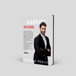 A book cover design featuring Gabriel Monteiro, a highly sought-after billionaire and CEO of Monteiro Tech