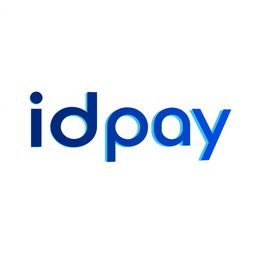 Create an image featuring the word 'idpay' in a modern, sleek font