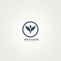 Design a professional, sleek and clean logo for a company called 'Medvision'. Include the tagline 'Life Beyond Hope'. The logo should represent trust, hope and medical expertise.