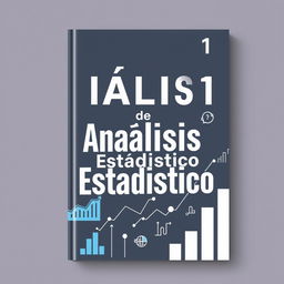 A book cover that says 'Práctica 1 de Análisis Estadístico'