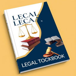 Create an ebook cover for a legal textbook