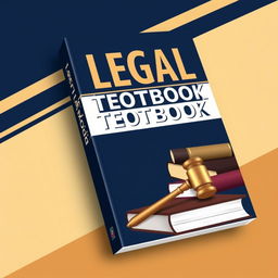 Create an ebook cover for a legal textbook