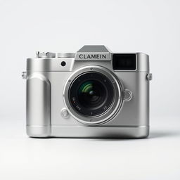 A sleek and stylish camera with a modern design, featuring elegant lines and a polished finish