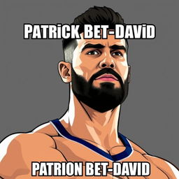 Create a meme featuring Patrick Bet-David in the style of the 'Chad' meme