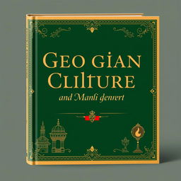 Create a book cover for 'Georgian Culture and Art Management'