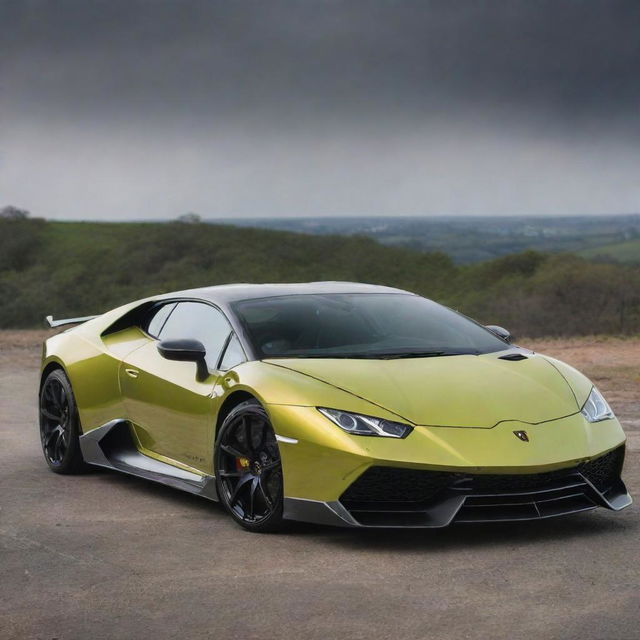 A captivating fusion of Lamborghini's aggressive styling and raw power with the reliable, practical design language of a Toyota.