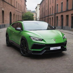 A quirky crossover of Lamborghini's aggressive design and raw power with the practical, family-friendly design of a Skoda.