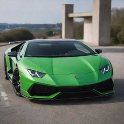 A unique combination between the aggressive, sporty design of Lamborghini and the classic, practical styling of Volkswagen.