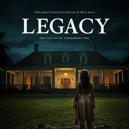 A movie poster for a film titled 'Legacy