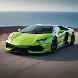 A daring blend of Lamborghini's aggressive, exotic design with the raw muscle and bold style of a Dodge vehicle.