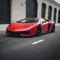 A daring blend of Lamborghini's aggressive, exotic design with the raw muscle and bold style of a Dodge vehicle.