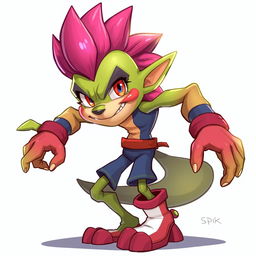 Create an original character named Spike