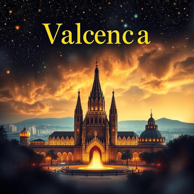 Portada de un libro sobre Valencia con toques de magia y misterio