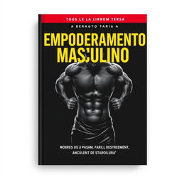 Crie uma capa para e-book com o tema 'Empoderamento Masculino'