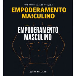 Crie uma capa para e-book com o tema 'Empoderamento Masculino'