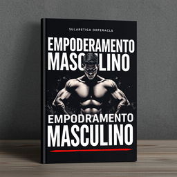 Crie uma capa para e-book com o tema 'Empoderamento Masculino'