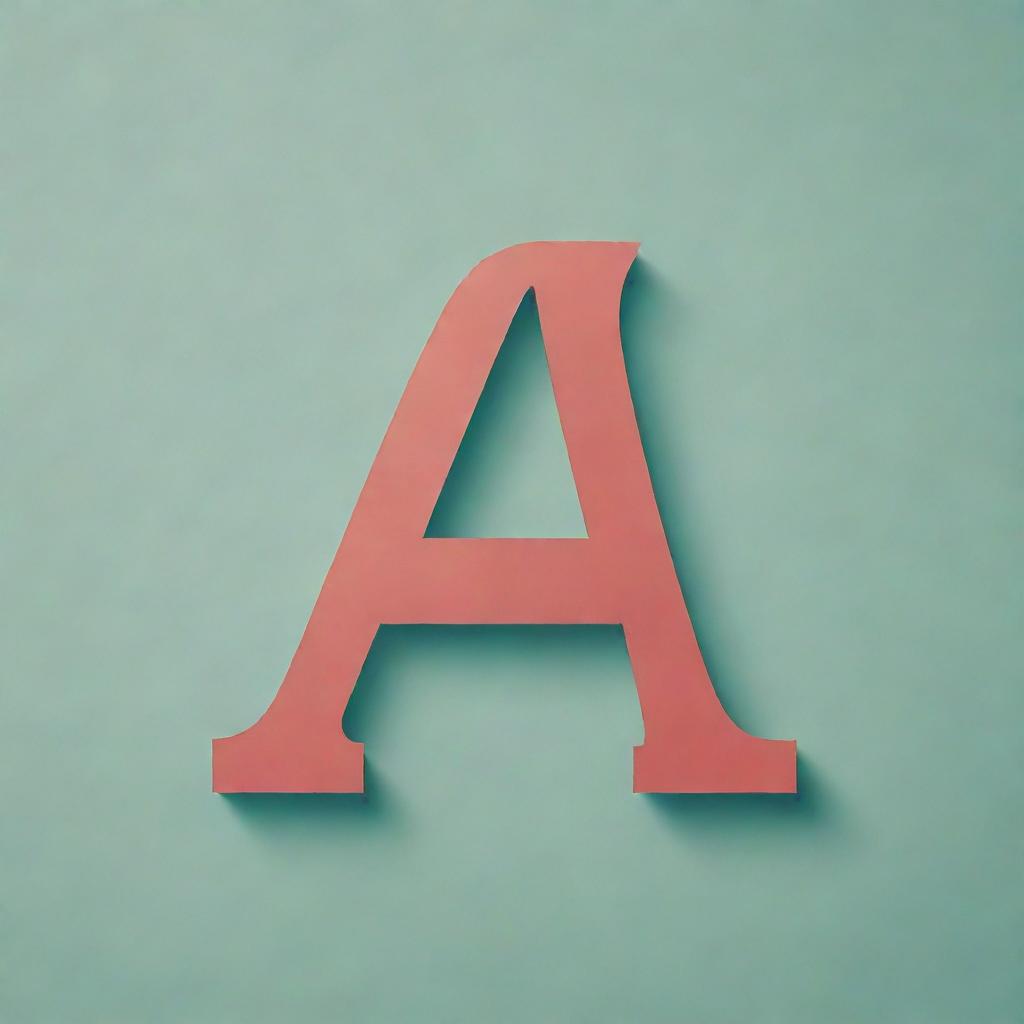 Design a typography-based illustration where the word 'Aphio' integrates the number 74 seamlessly in its characters.