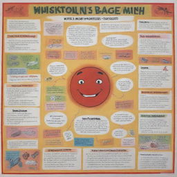 A bright, engaging poster aimed at 5th graders, emphasizing the hazards of gateway drugs. It should include child-friendly, educational content like cartoons and easy-to-understand slogans conveying the message of staying away from drugs.