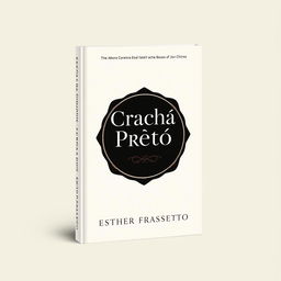 A book cover with the title 'Crachá Preto' and the author's name 'Esther Frassetto'